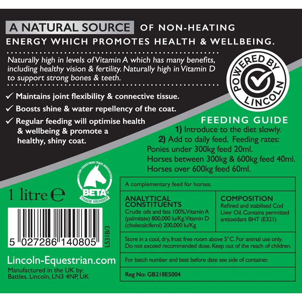 Cod Liver Oil (500ml)