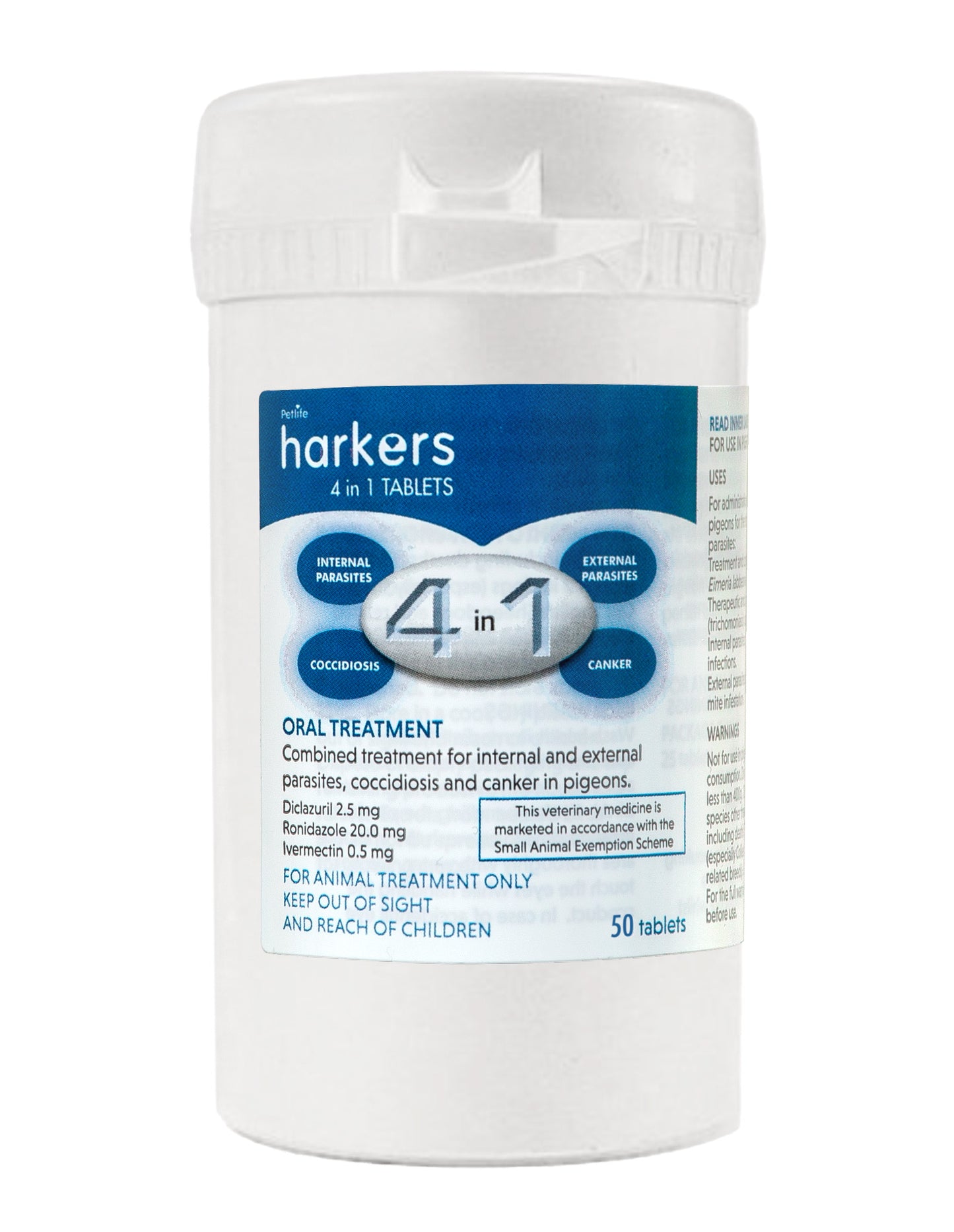 4 in 1 Tablets (50 Tabs)