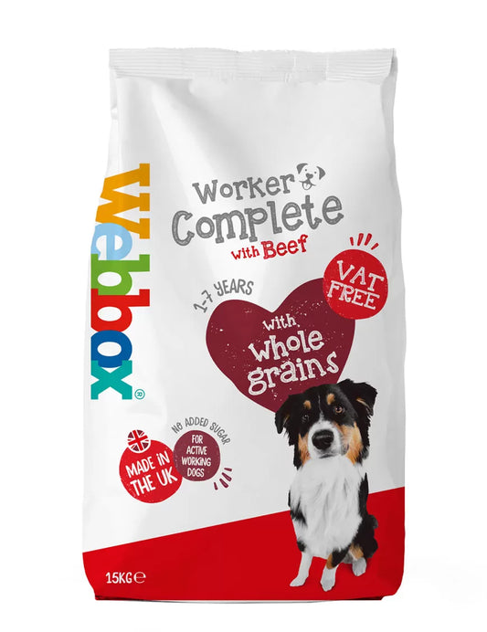 Webbox Beef Complete Dog Food (15kg)
