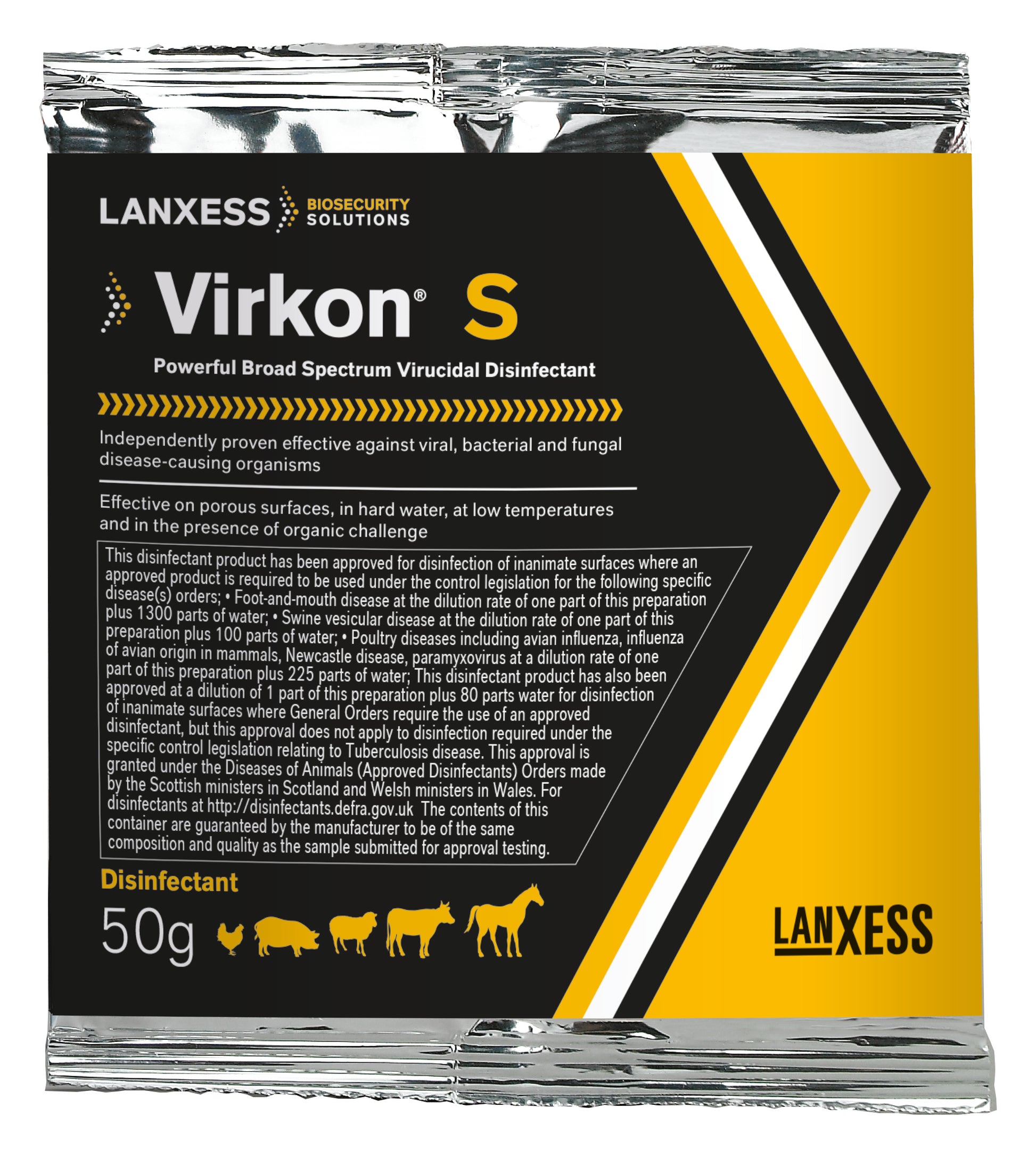 Virkon S (50 x 50g)